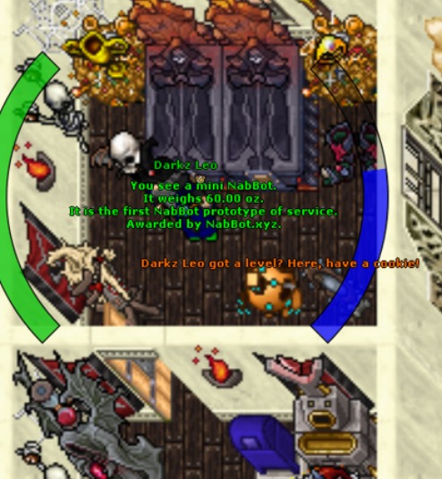Darkz Leo with Mini NabBot